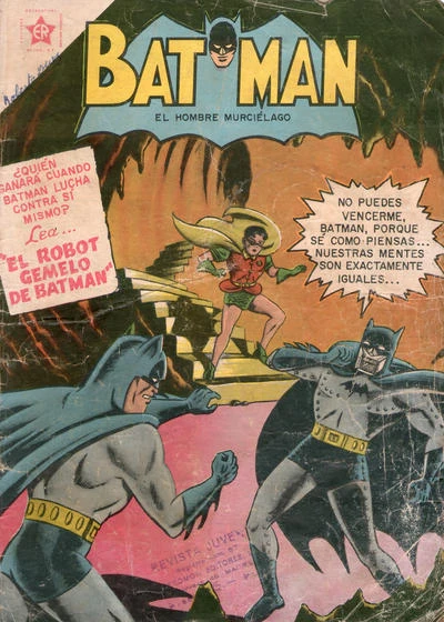 Cover of El Robot Gemelo de Batman