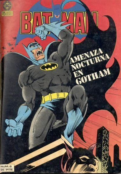Cover of Amenaza Nocturna en Gotham