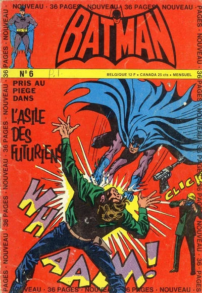Cover of L'Asile des Futuriens
