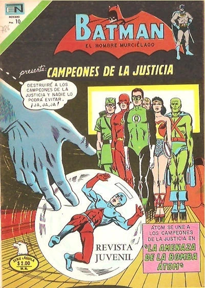 Cover of La Amenaza de la Bomba Atom