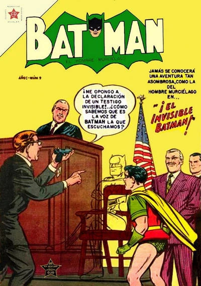 Cover of El Invisible Batman!