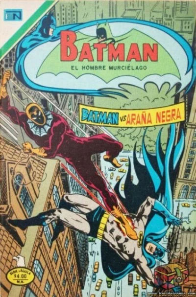 Cover of Batman vs Arana Negra