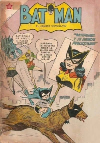 Cover of Batmujer y Su Agente Publictario
