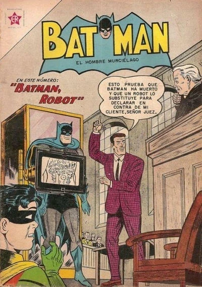 Cover of Batman, Robot