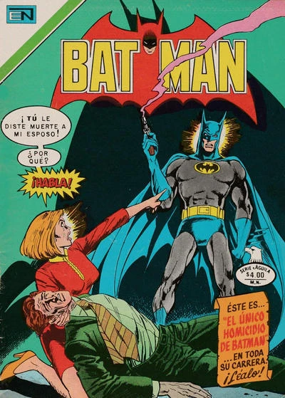 Cover of El único homicidio de Batman