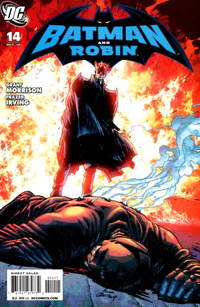 Cover of Batman and Robin Must Die, part 2: The Triumph of Death