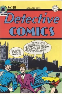 Batman and Robin in Scotland Yard!