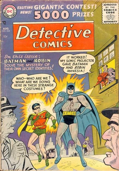 Cover of Batman and Robin's Greatest Mystery; The Man Who Hid His Powers; The Martian Convict