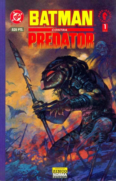 Cover of Batman contra Predator