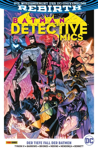 Cover of Der tiefe Fall der Batmen