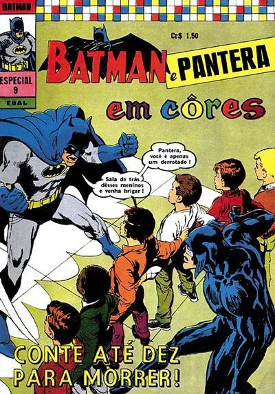 Cover of Batman e Pantera