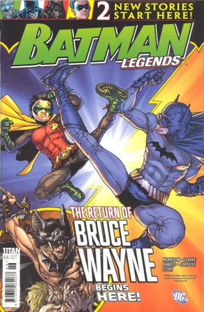 Cover of The Return Of Bruce Wayne Begins Here!