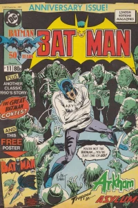 This Way Lies Madness!; The Great Batman Contest; Asylum Sinister!