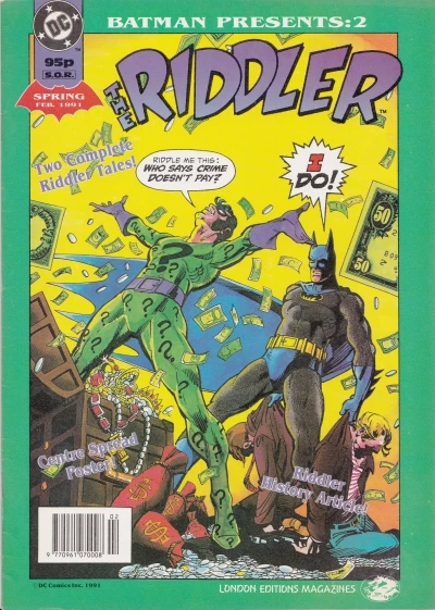 Cover of The 1,000 Clue Caper or Why Did the Riddler Cross the Road?