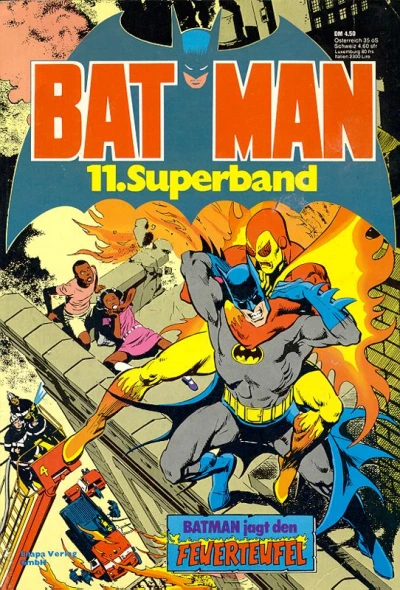 Cover of Batman jagt den Feuerteufel