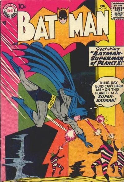 Cover of Batman: Superman of Planet X