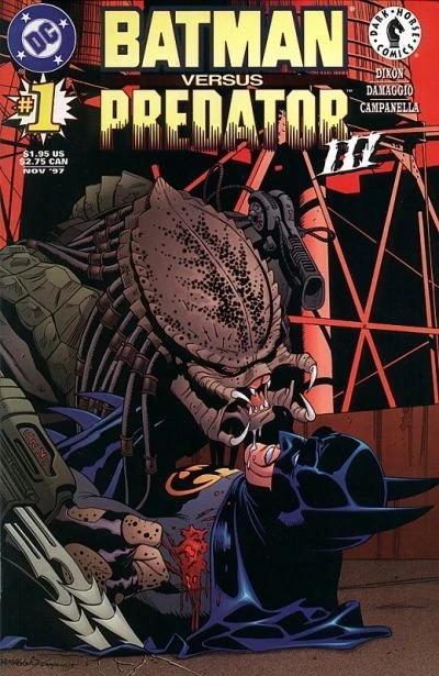 Cover of Batman versus Predator III: Blood Ties