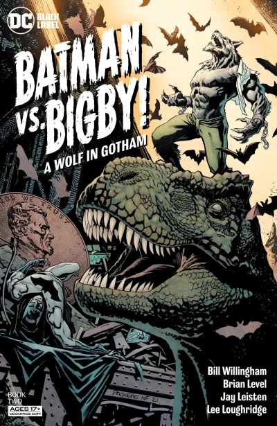 Cover of Batman vs. Bigby! A Wolf in Gotham