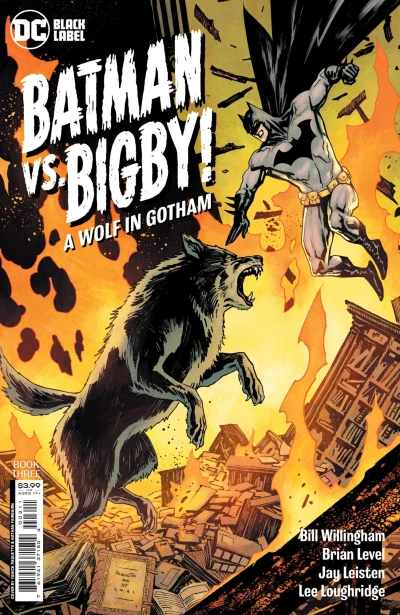 Cover of Batman vs. Bigby! A Wolf in Gotham