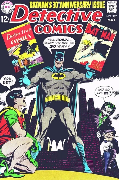 Cover of Batmans 30th Anniversary Issue