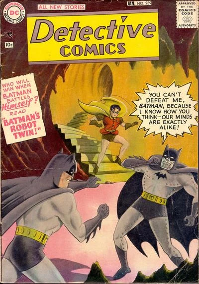 Cover of Batman's Robot Twin