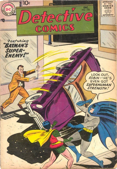 Cover of Batman's Super-Enemy