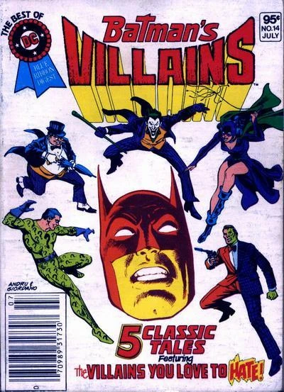 Cover of Batman's Villains :  Classic Tales Featuring the Villains You Love to Hate!