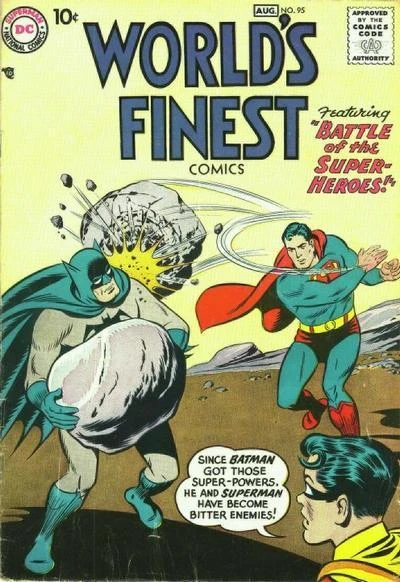 Cover of Battle of the Super-Heroes!