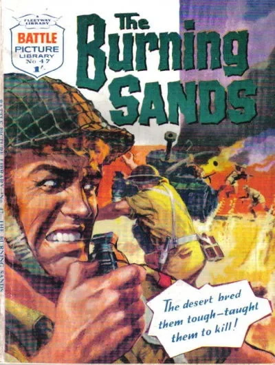 Cover of The Burning Sands