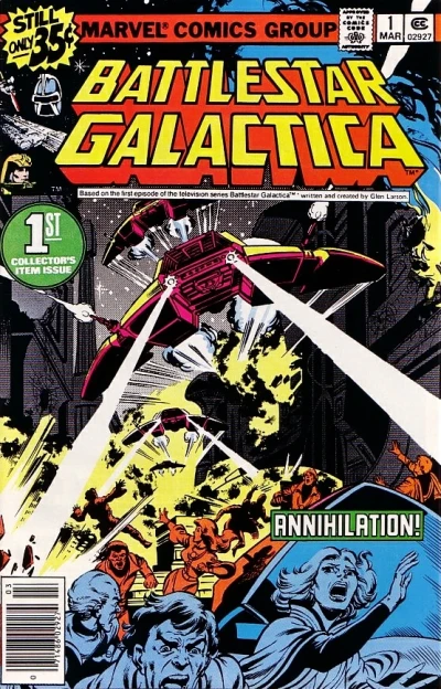 Cover of Battlestar Galactica