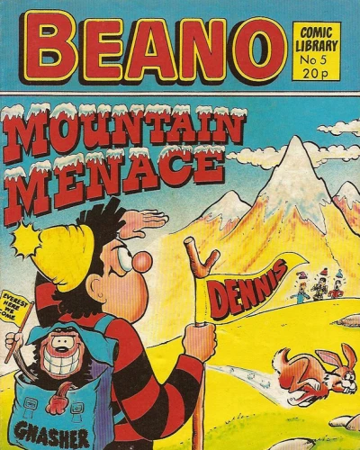 Cover of Mountain Menace Gnasher Dennis