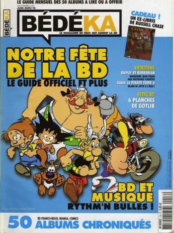 Cover of La fête de la BD - BD et musique - Dupuy et Berbérian - Blain - Gotlib