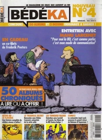 Cover of Lambil et Cauvin - Convard - Larcenet - Le Flagada - Batman et Superman
