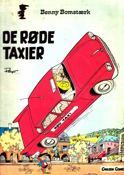 Cover of De røde taxier
