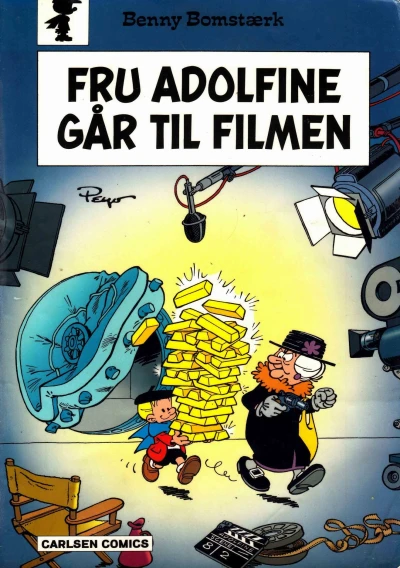 Cover of Fru Adolfine går til filmen
