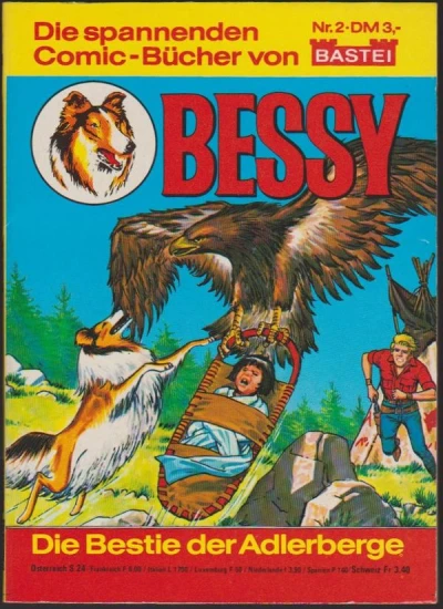 Cover of Die Bestie der Adlerberge