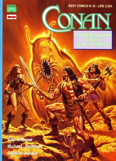 Cover of Conan: I predatori venuti dal tempo