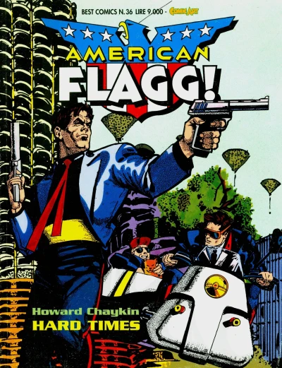 Cover of American Flagg: Hard Times