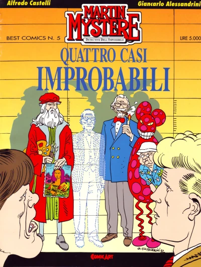 Cover of Martin Mystère: Quattro casi improbabili