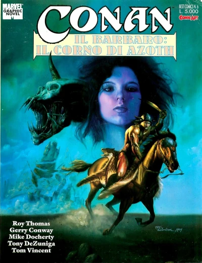 Cover of Conan: Il corno di Azoth
