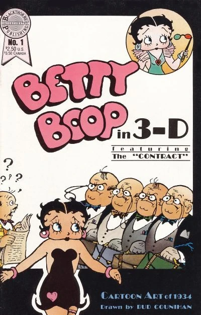 Cover of Betty Boop in 3-D