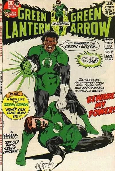 Cover of Beware My Power; What Can One Man Do?; Earth's First Green Lantern!