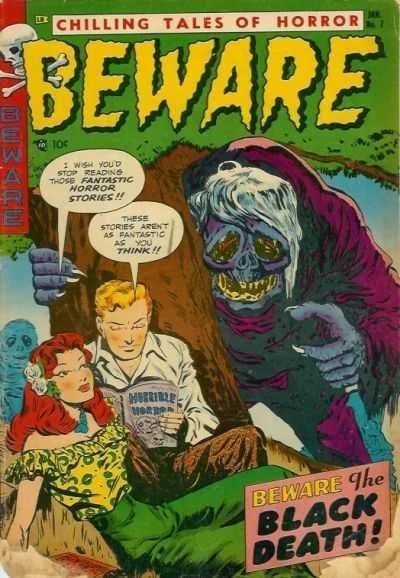 Cover of Beware the Black Death!
