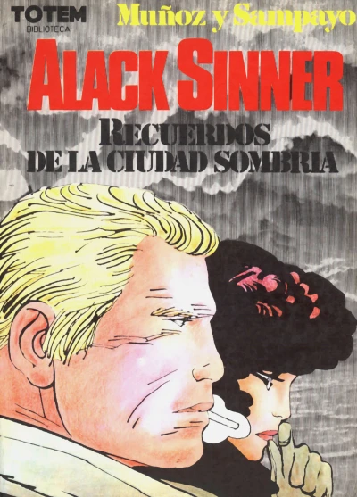 Cover of Alack Sinner: Recuerdos de la ciudad sombría