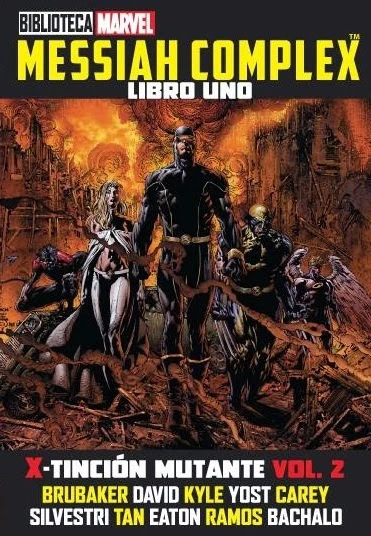 Cover of X-Tinción Mutante Vol. 2, Messiah Complex, Libro 1
