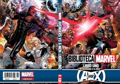 Cover of Avengers vs X-Men libro 1