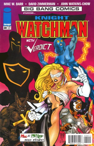 Cover of Knight Watchman meets The Verdict