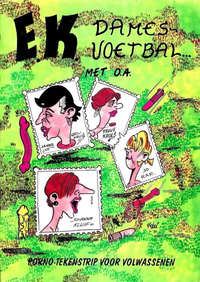 Cover of E.K. damesvoetbal...