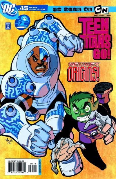 Cover of Biography of a Beast Boy/Cyborg's Story
