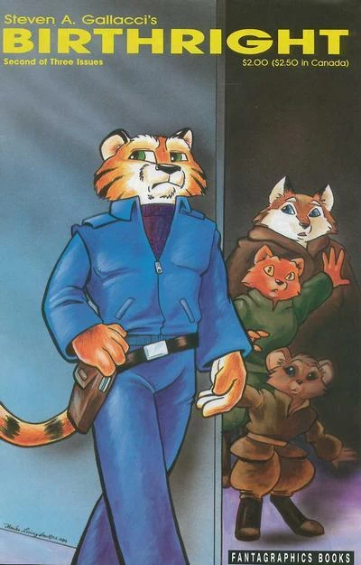 Cover of Birthright (Second of Three Issues)